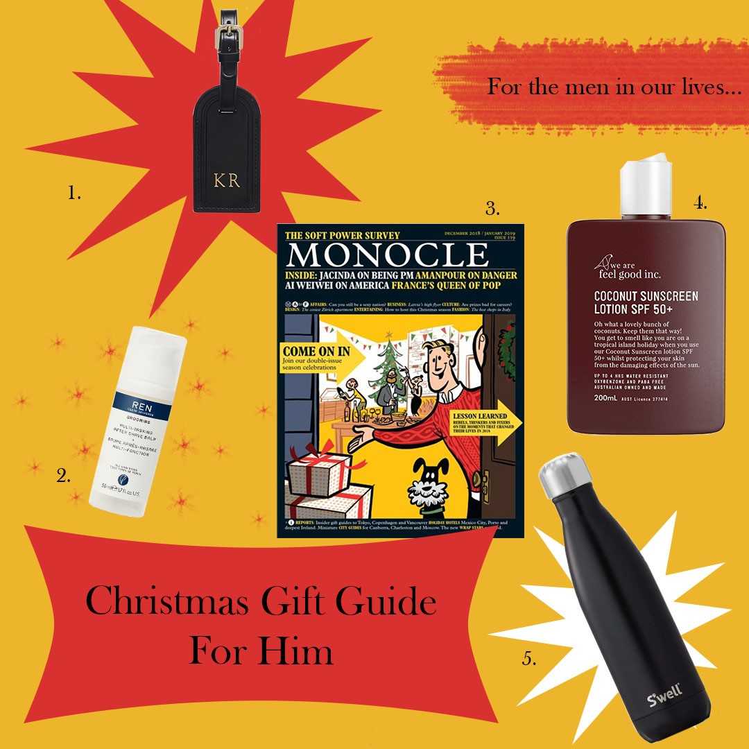 Christmas Gift Guide for the Man in Your Life